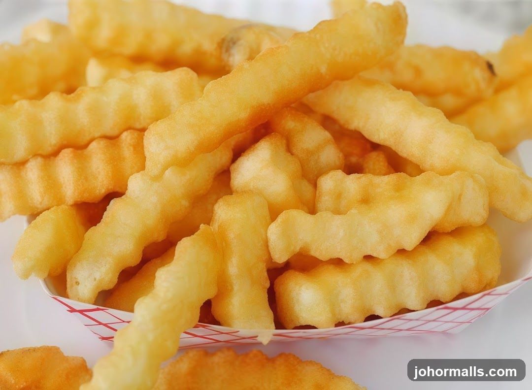 Crinkle-Cut French Fries