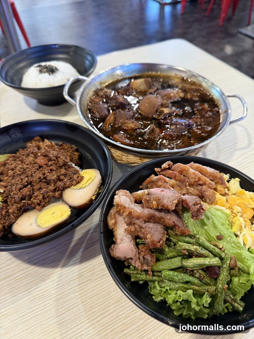 Three Bowls of Food