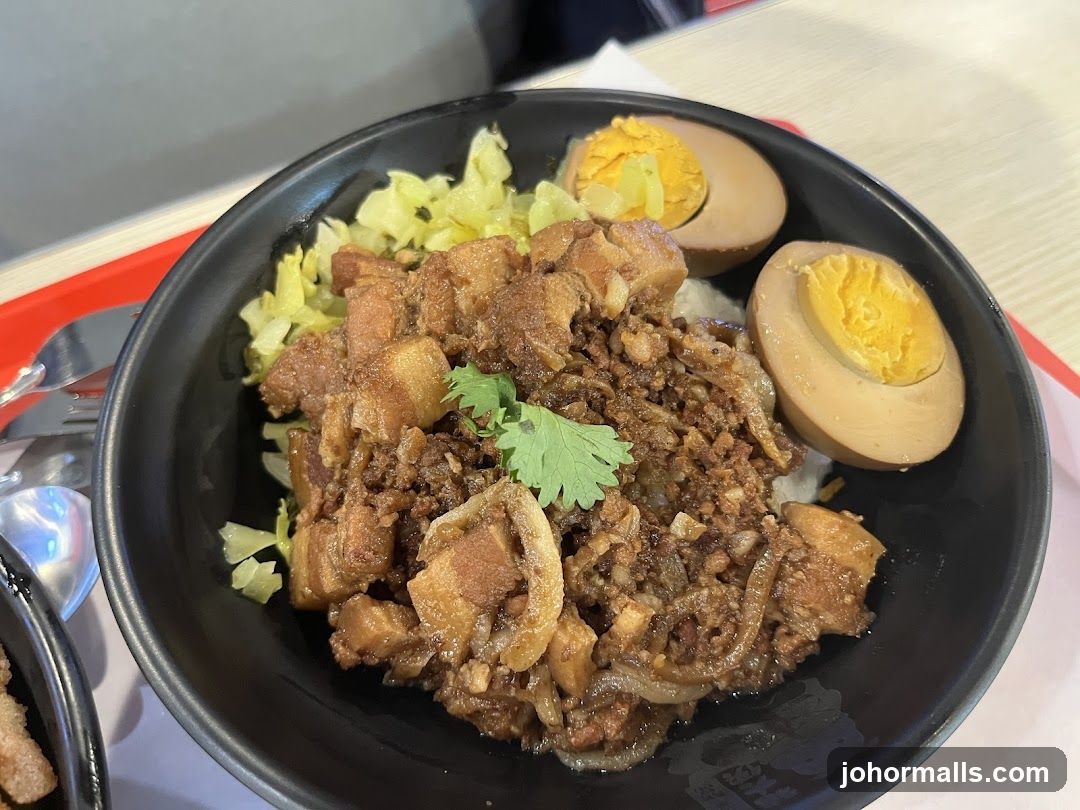 Braised Pork Rice Bowl