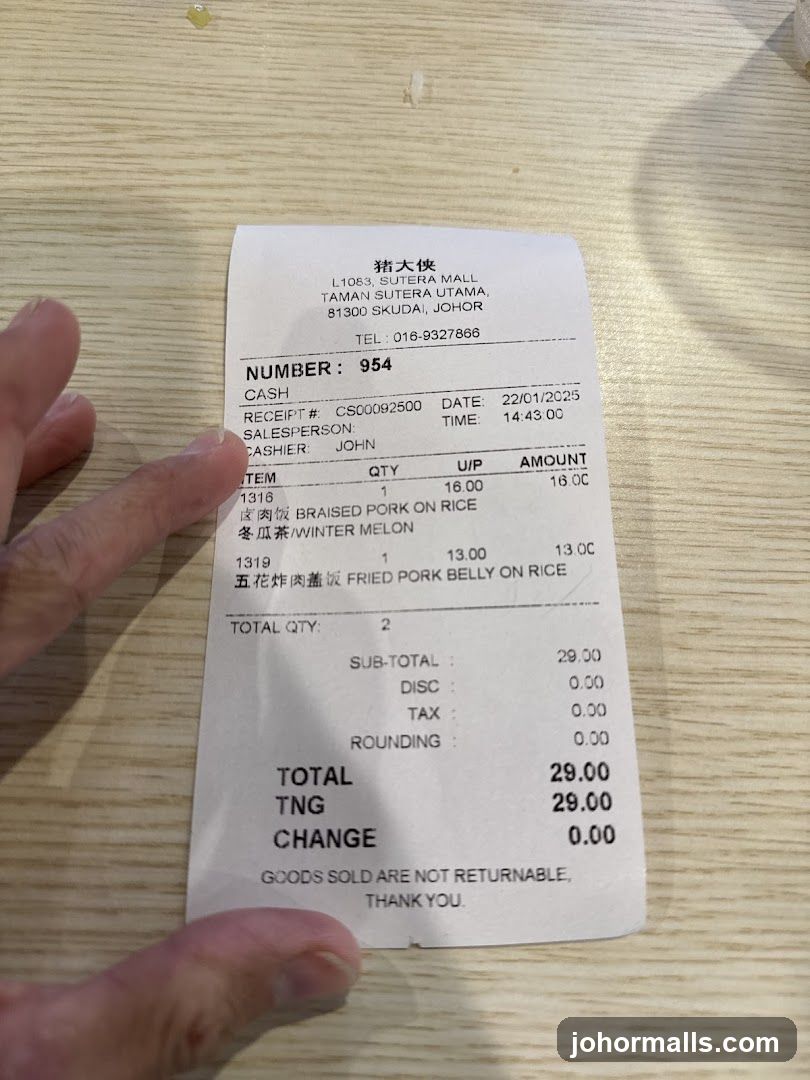 Receipt