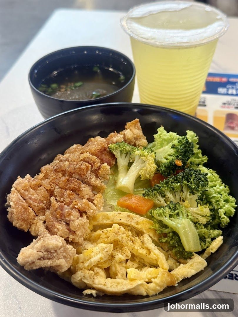 Fried Chicken Rice Bowl