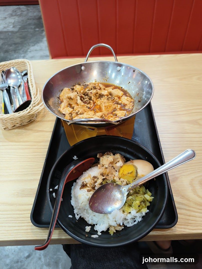 Mapo Tofu with Rice