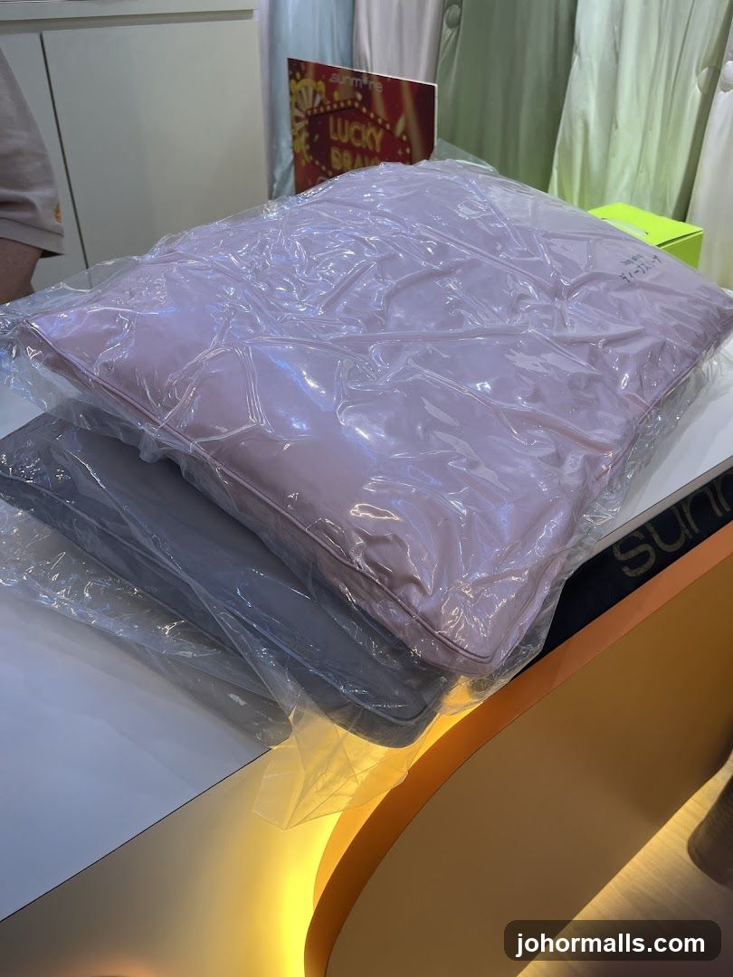 Pillows on Display