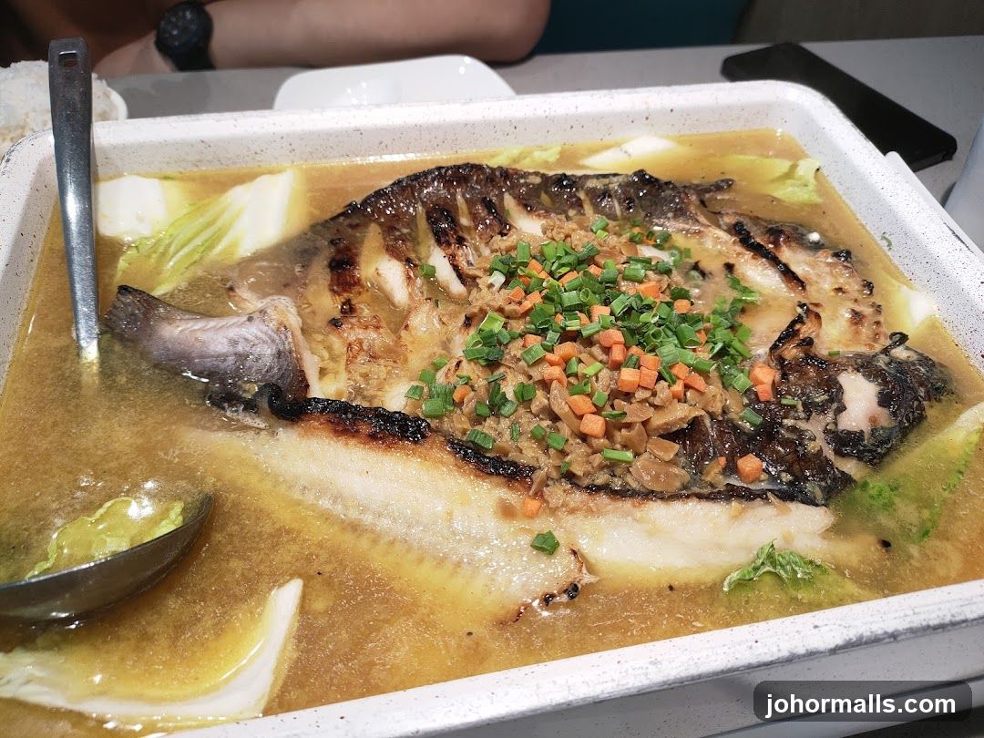Steamed Fish Dish