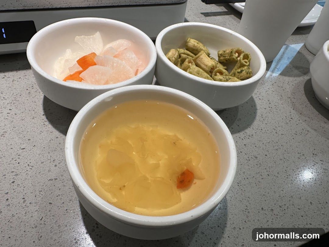 Three Bowls of Appetizers