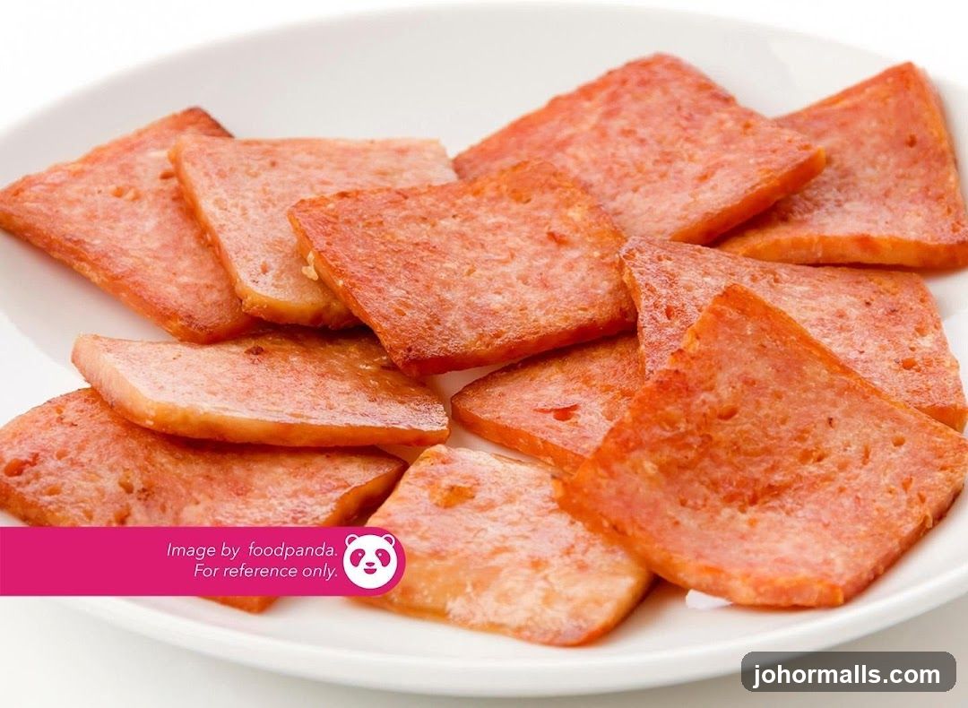 Fried Spam Slices