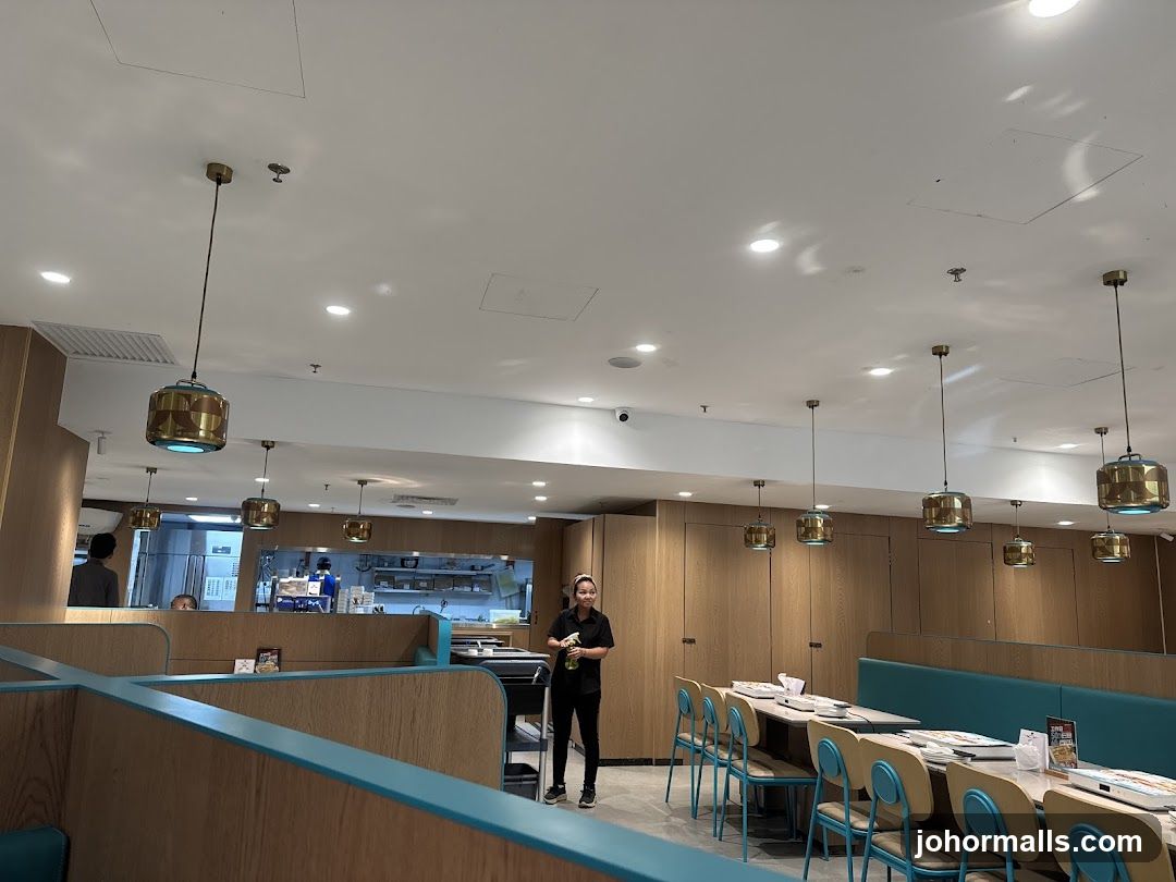 Restaurant Interior with Staff