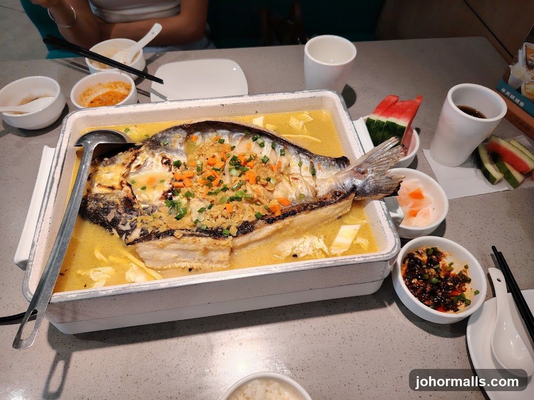 Steamed Fish Dish