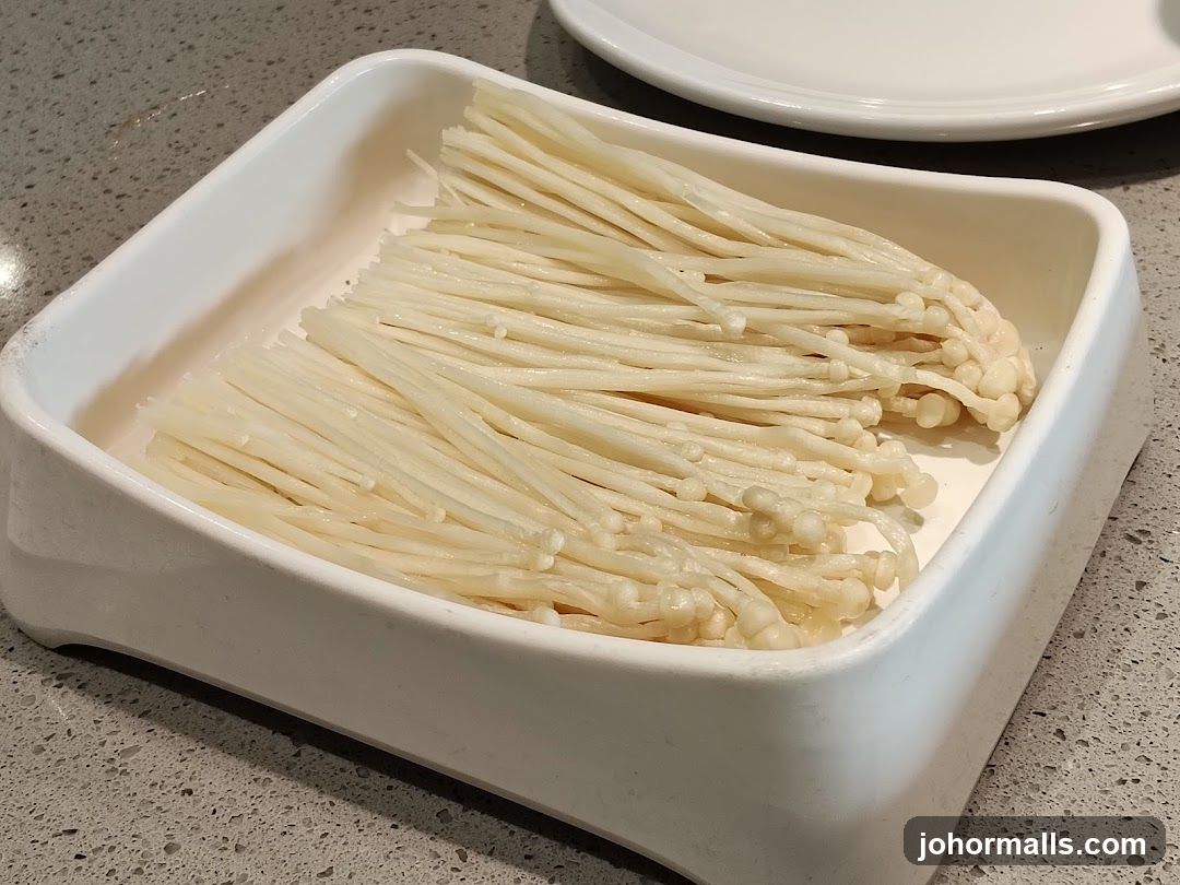 Enoki Mushrooms