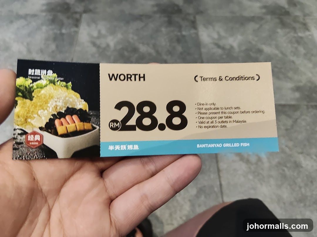 Bantianyao Grilled Fish Coupon