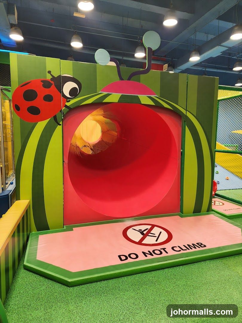Indoor Playground Slide Entrance