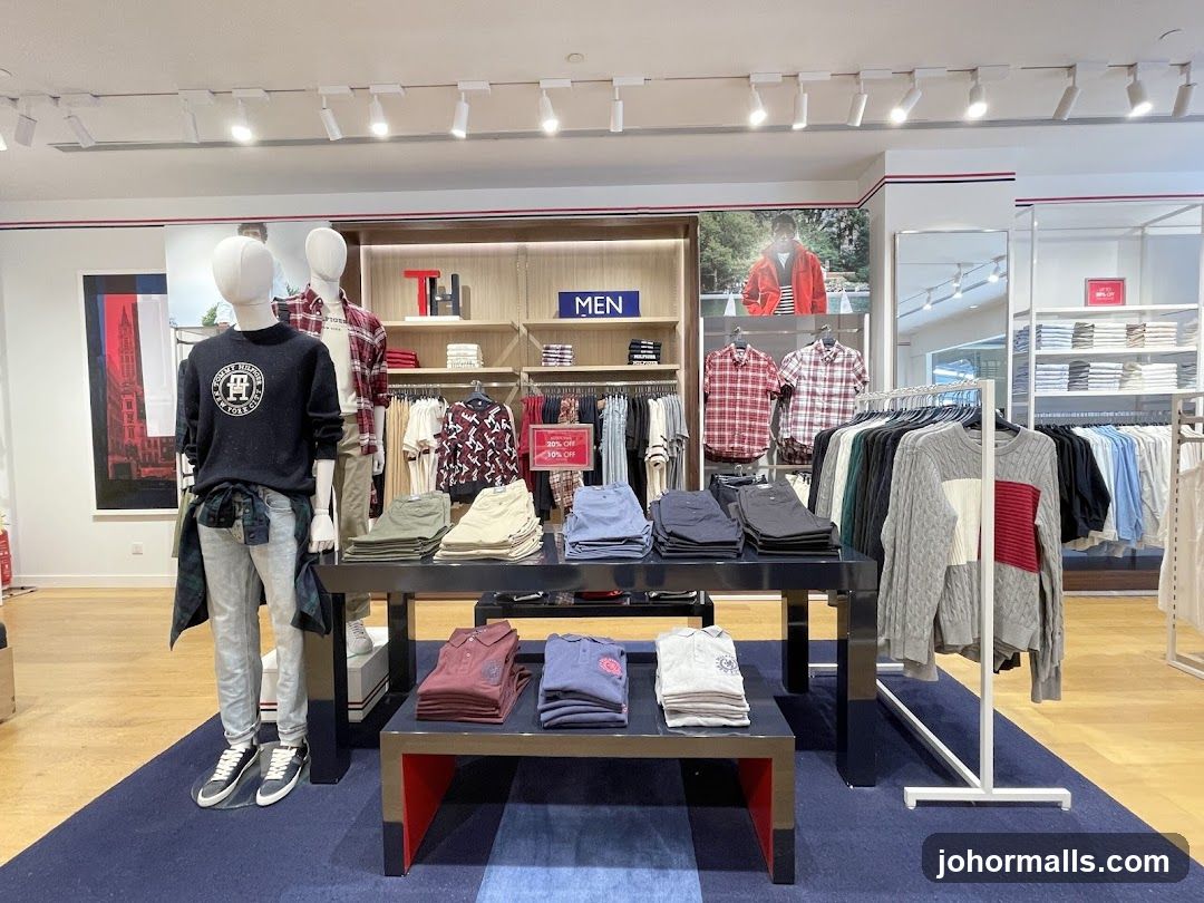 Men's Clothing Display