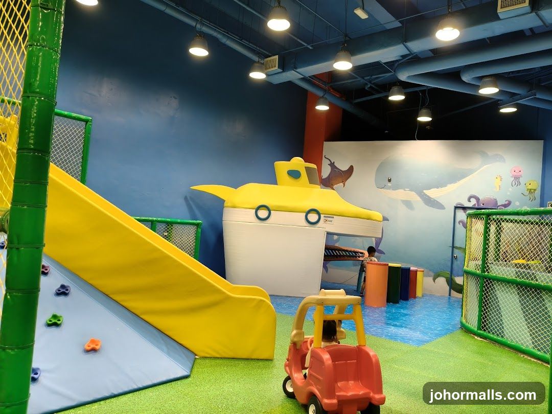 Indoor Playground with Submarine and Slide