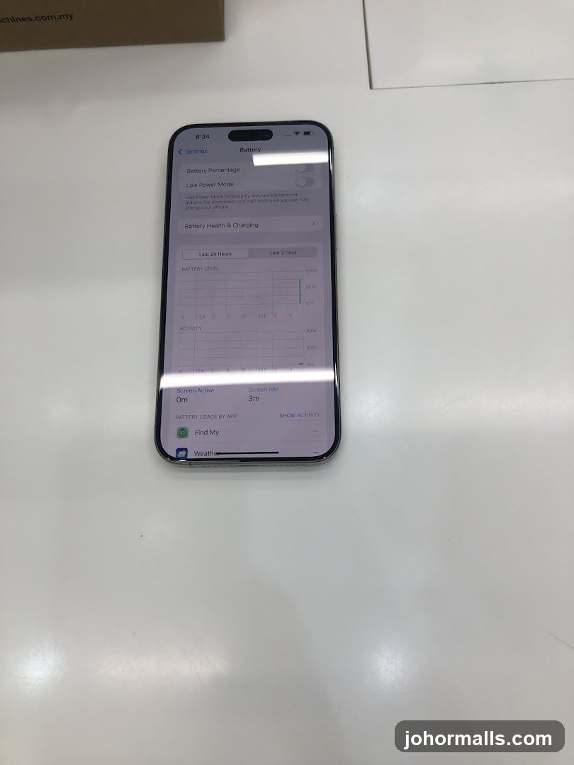 iPhone Battery Settings