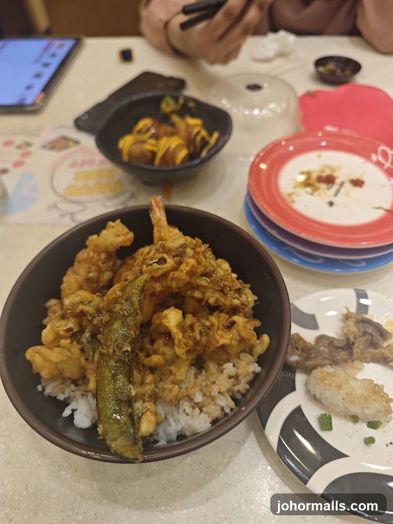 Tempura Donburi and Appetizer