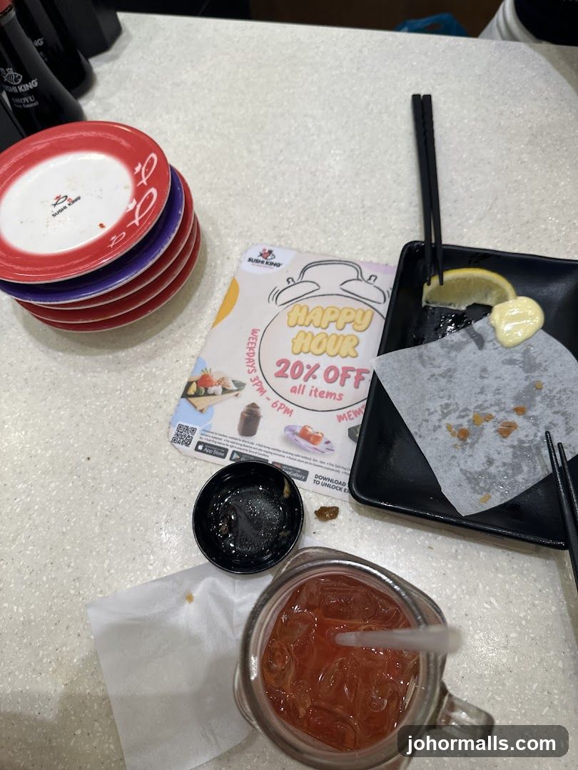 Sushi King Happy Hour Promotion