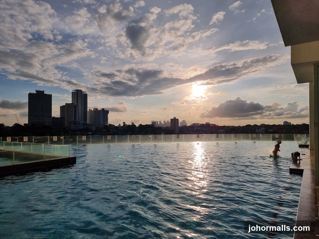Infinity Pool at Sunset