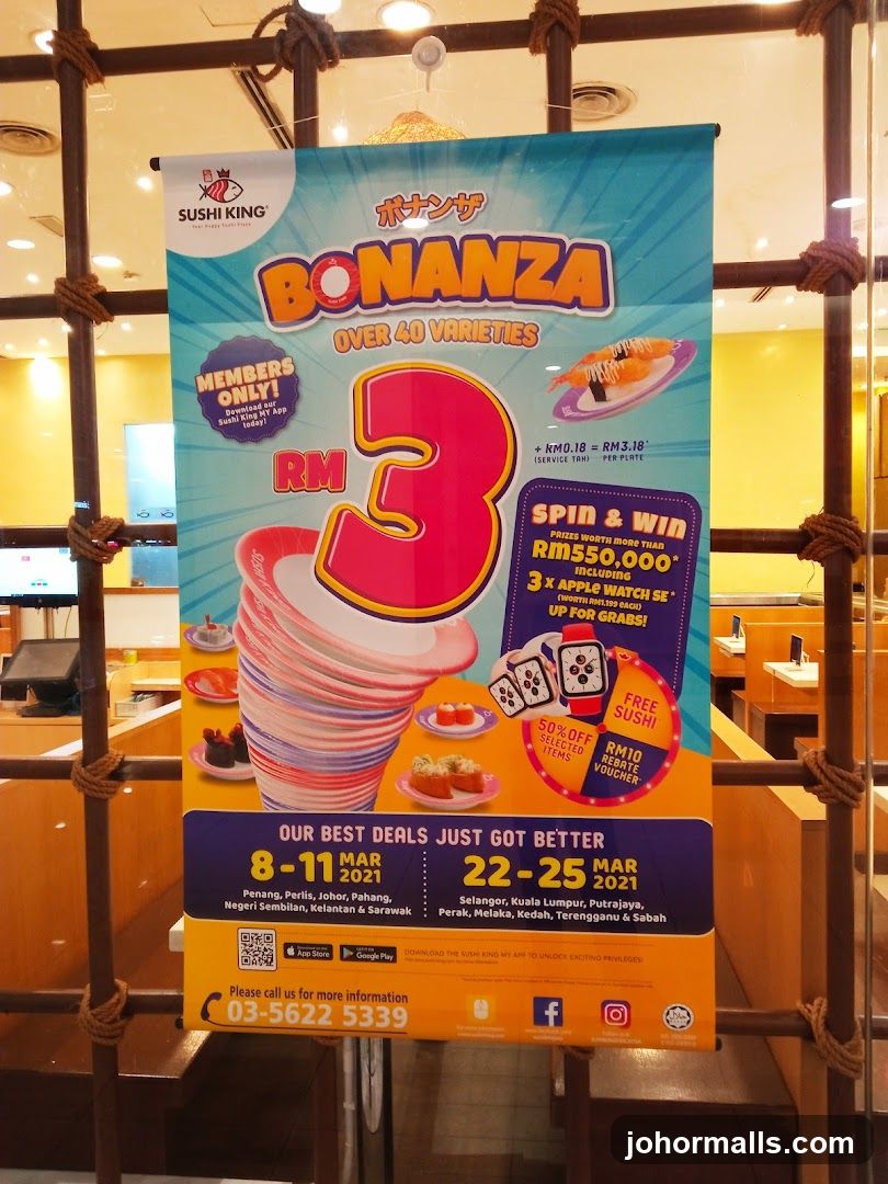 Sushi King Bonanza Promotion