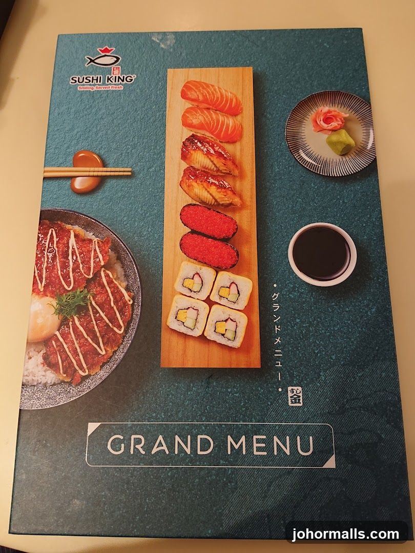 Sushi King Grand Menu