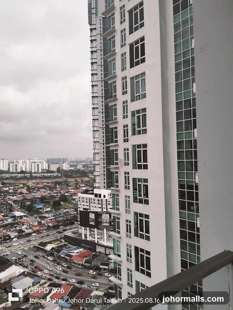 Cityscape with High-Rise Buildings