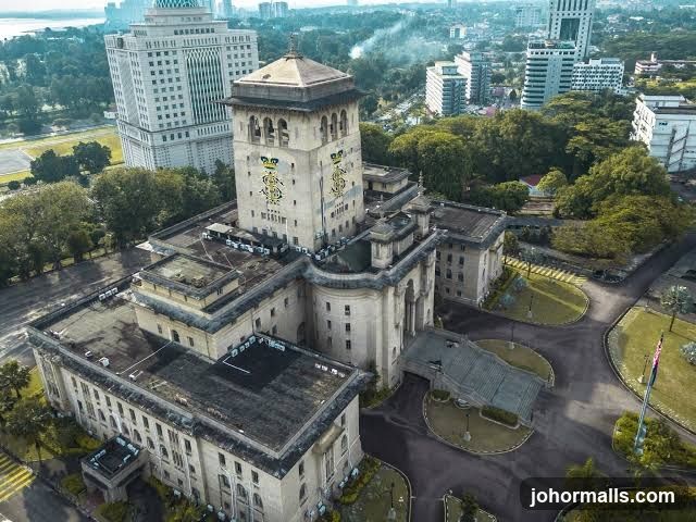 Aerial View of Sultan Abdul Samad Building