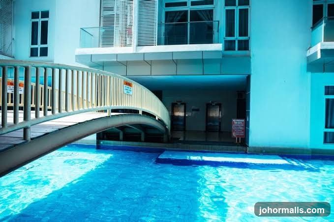 Swimming Pool and Bridge