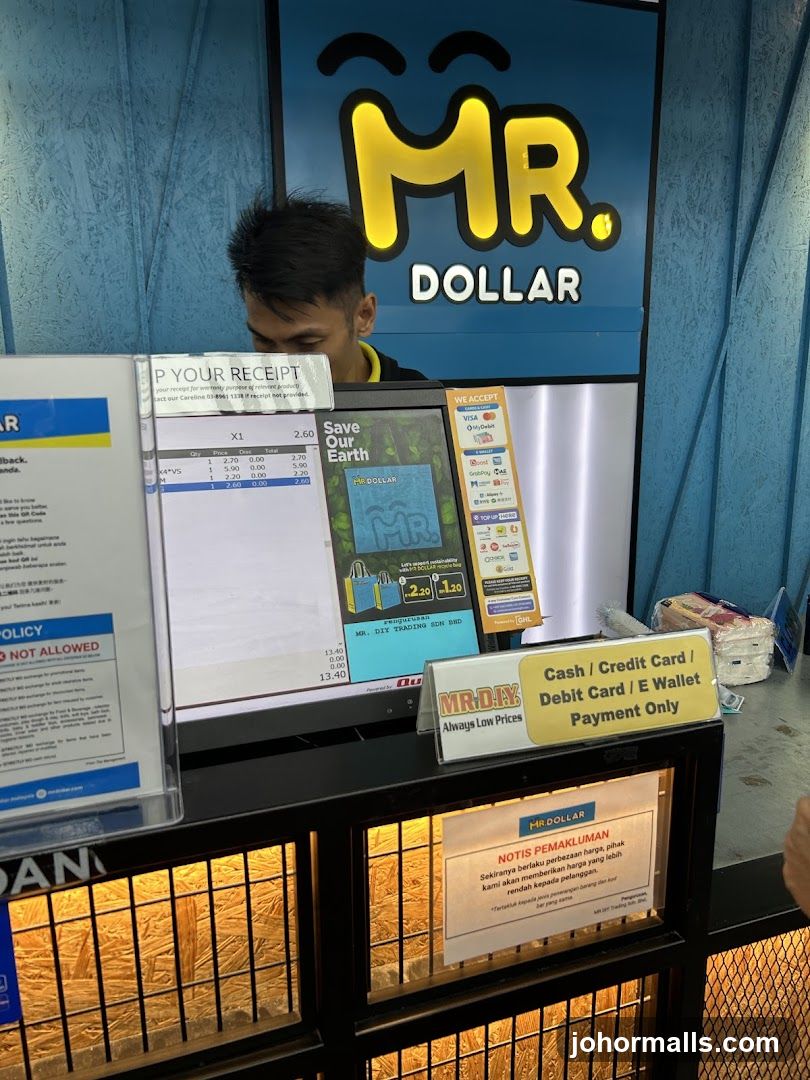 Mr. Dollar Counter