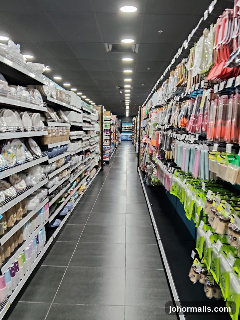 Aisle in a store