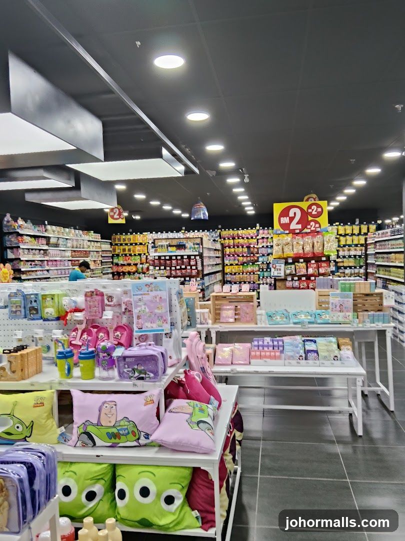 Store Interior with Merchandise