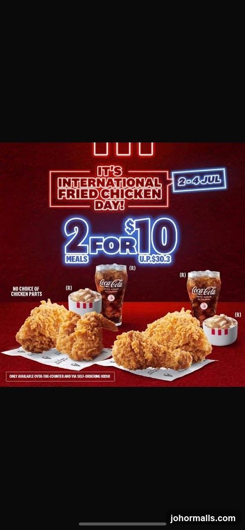 International Fried Chicken Day Promotion