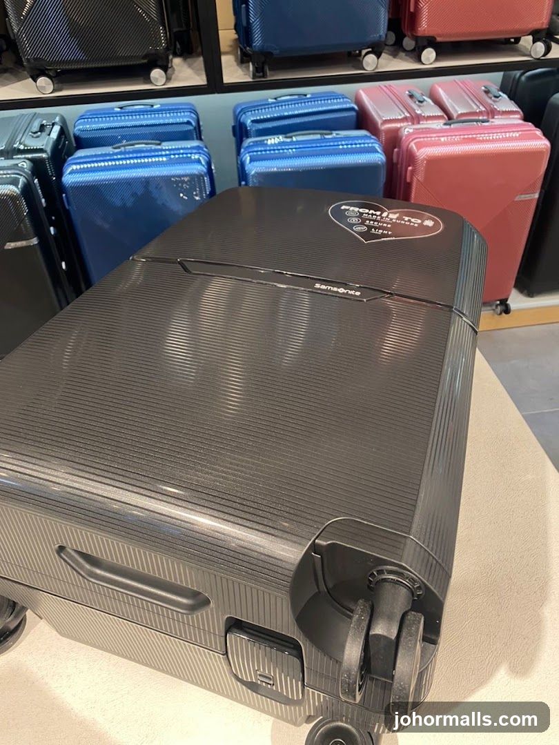 Samsonite Luggage Display