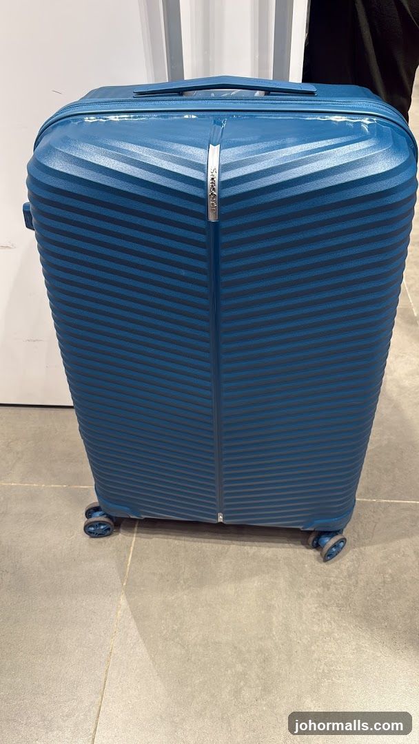 Blue Samsonite Suitcase