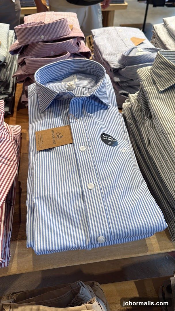 Folded Striped Shirts