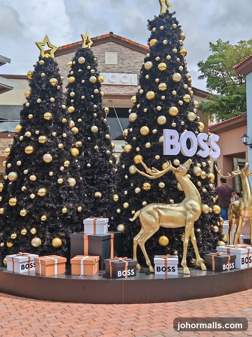 Christmas Decorations with BOSS Branding