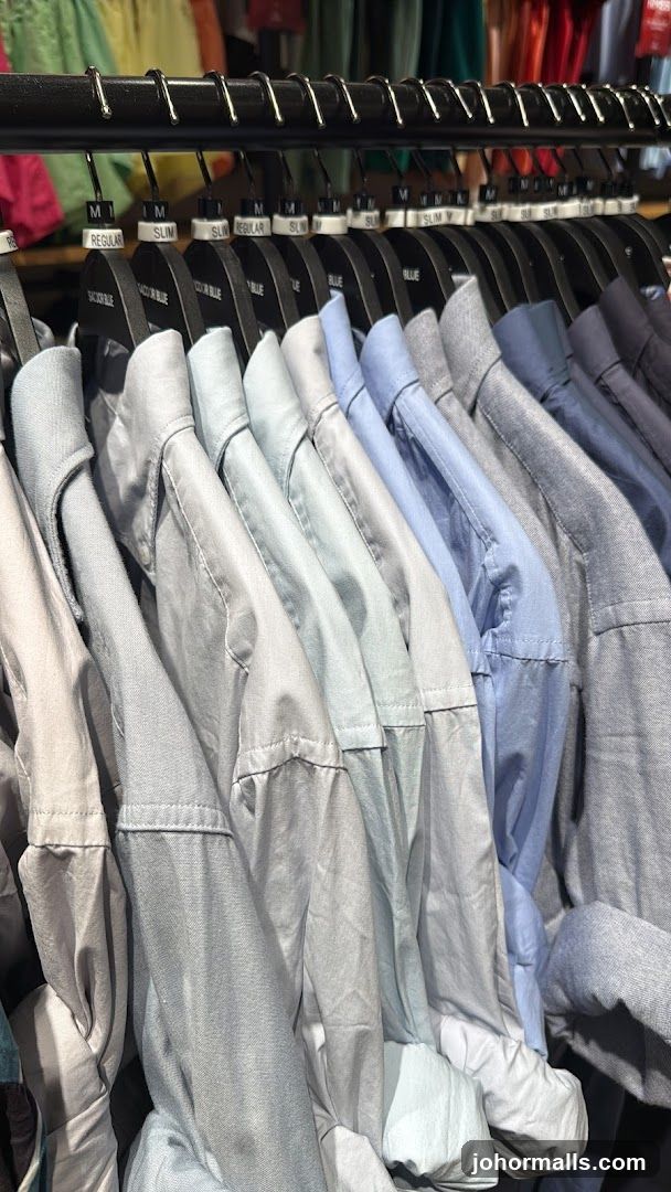 Men's Dress Shirts on Hangers