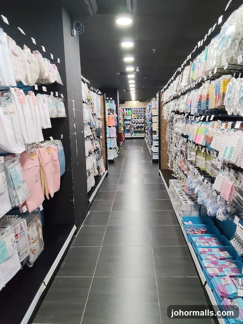 Aisle in a retail store