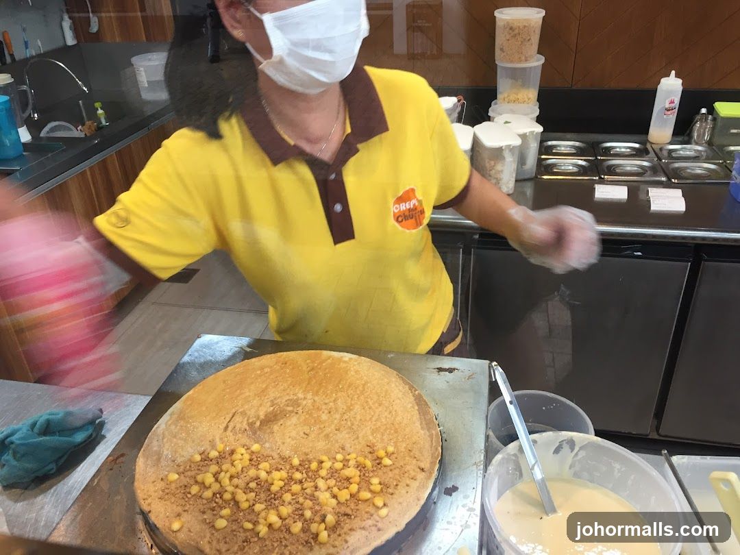Crepe preparation
