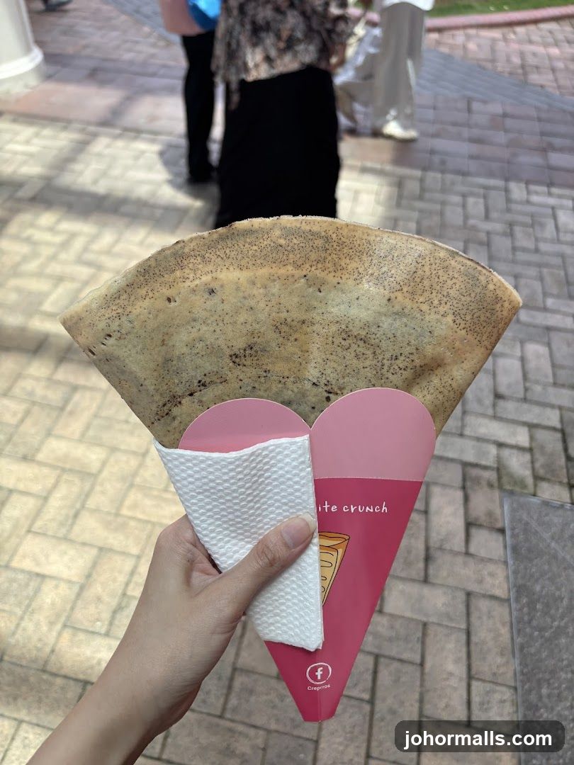 Crepe with Chocolate Filling