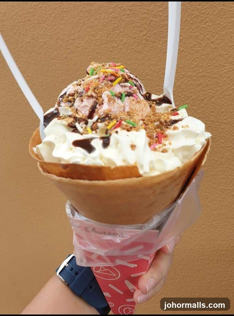 Ice Cream Crepe