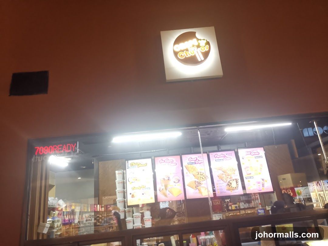 Churros Shop Menu