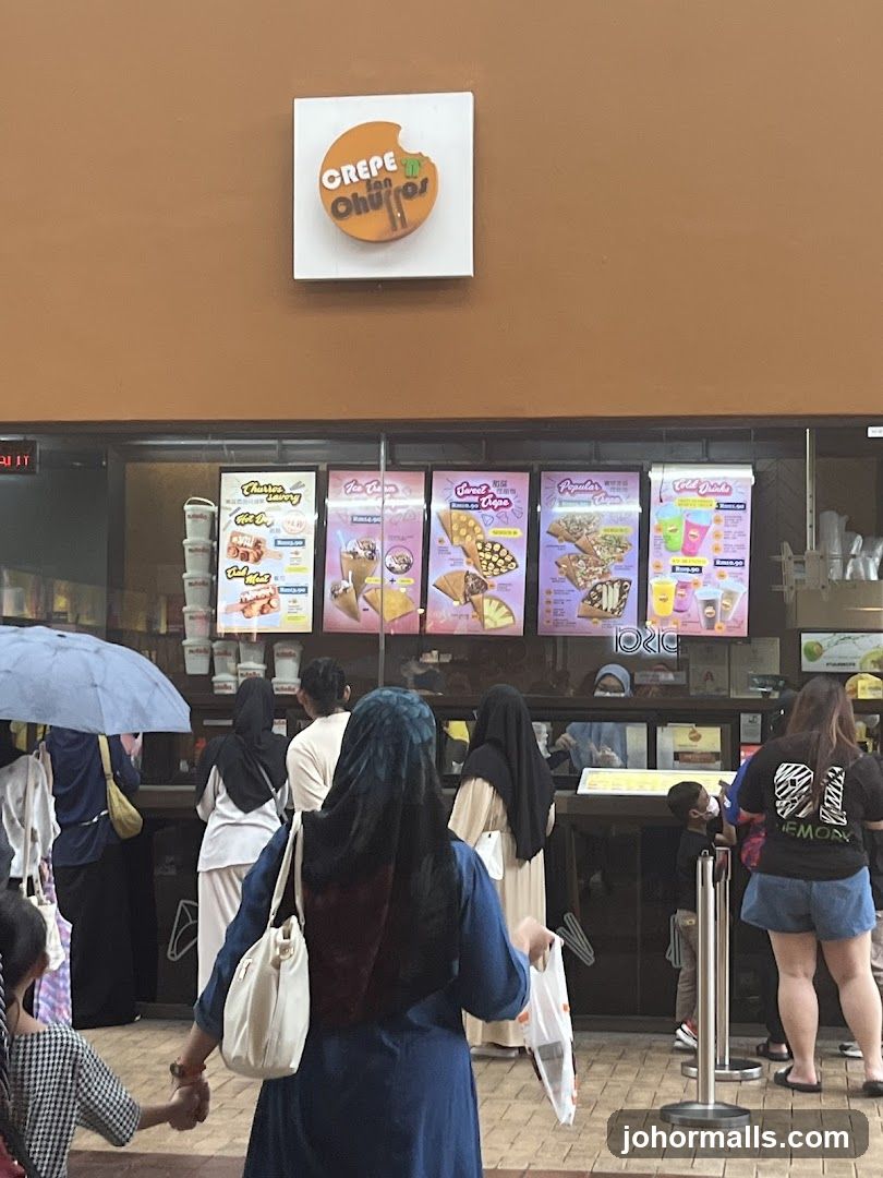 Crepe and Churros Stand