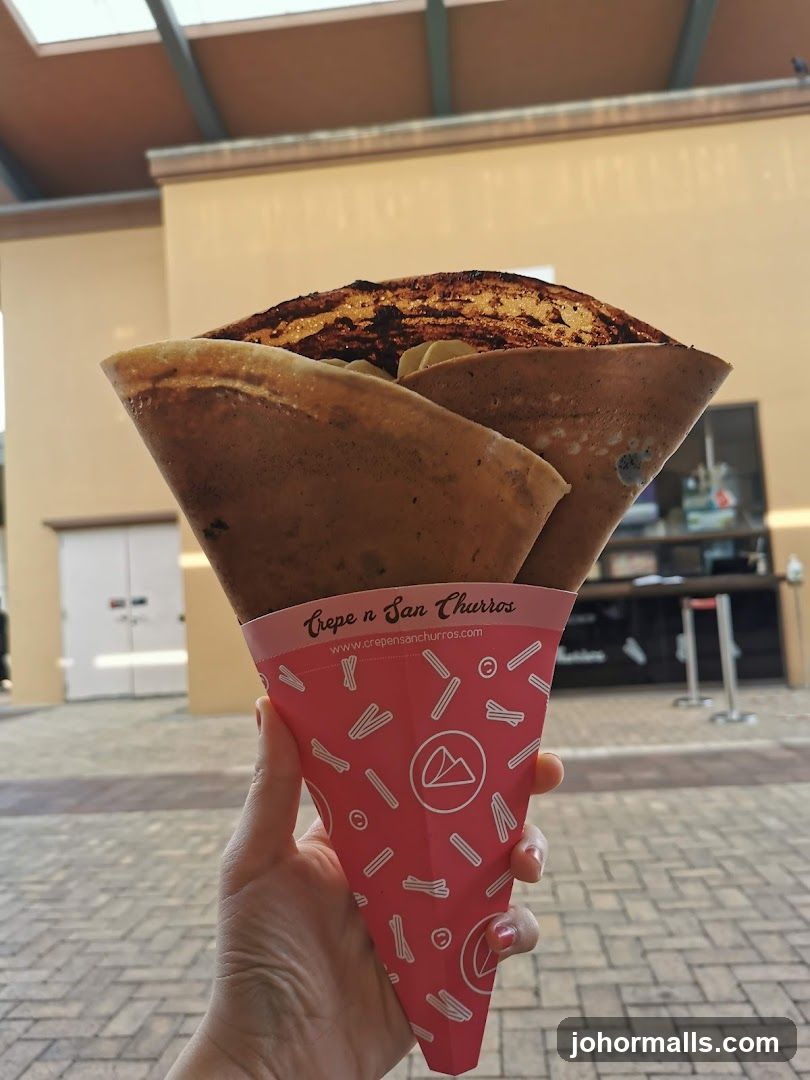 Crepe with filling