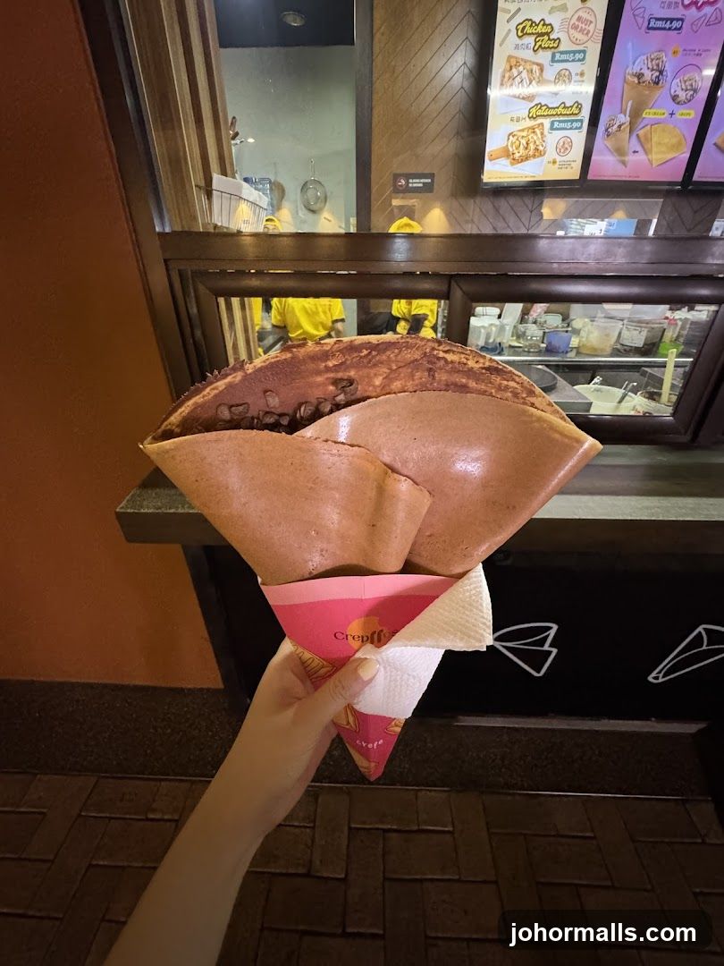 Crepe with Chocolate Chips