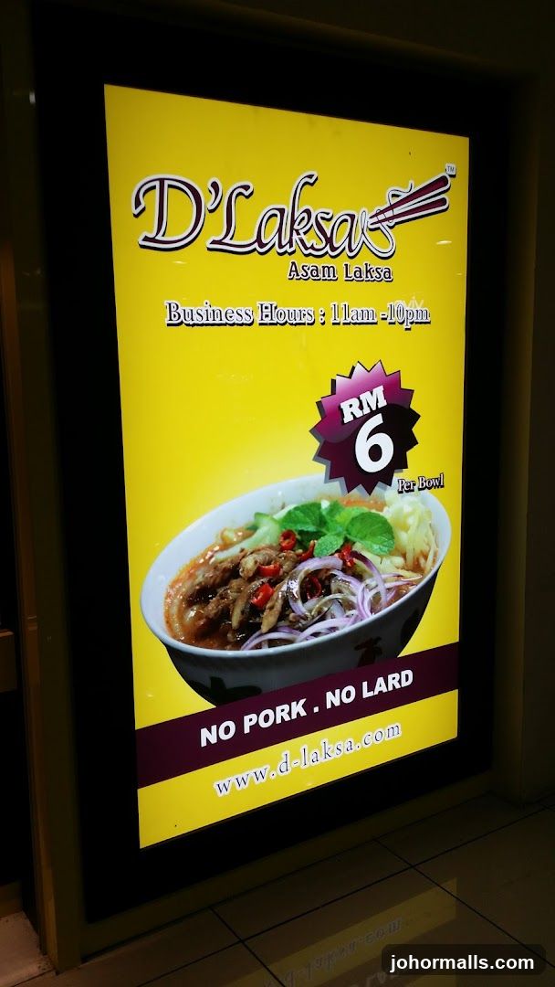 D'Laksa Asam Laksa Advertisement