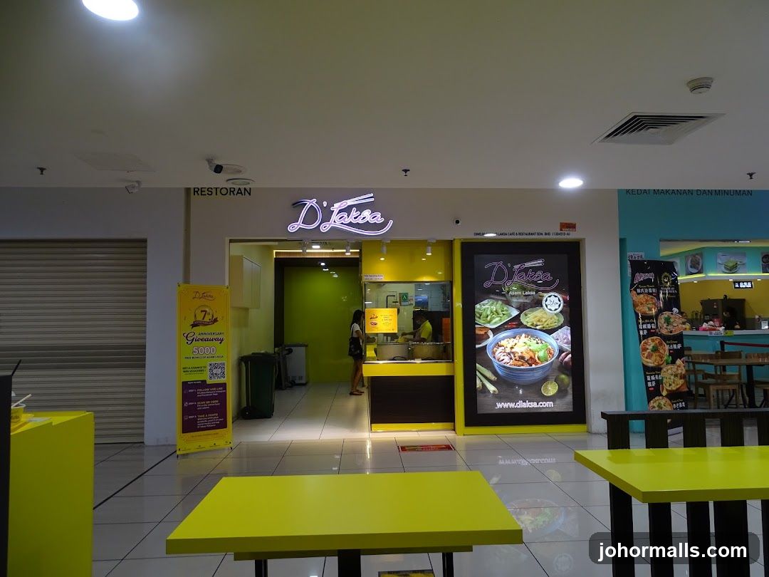 D'Laksa Restaurant Entrance
