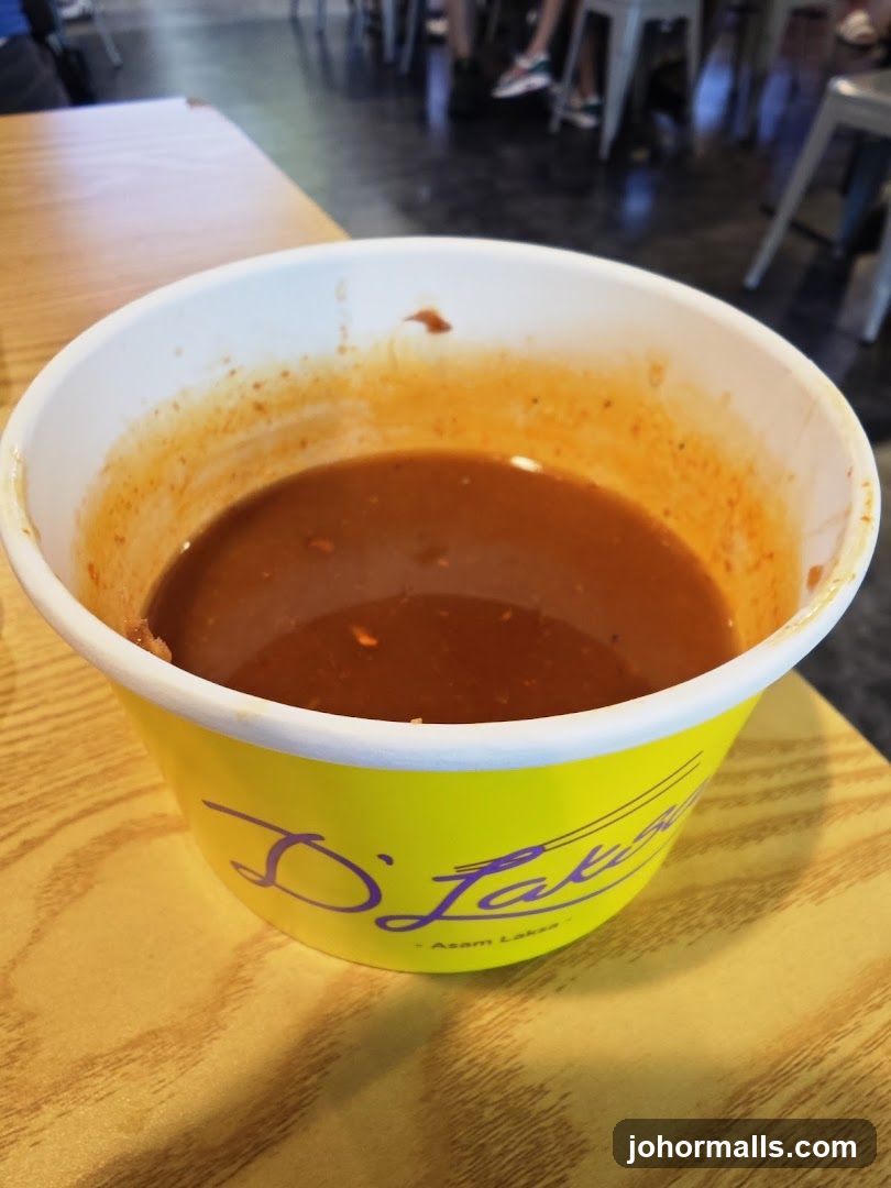 Bowl of Asam Laksa