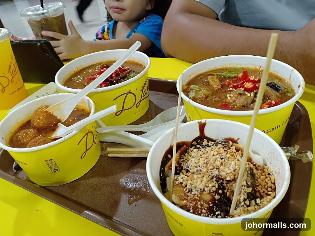 Food and Drinks on a Tray