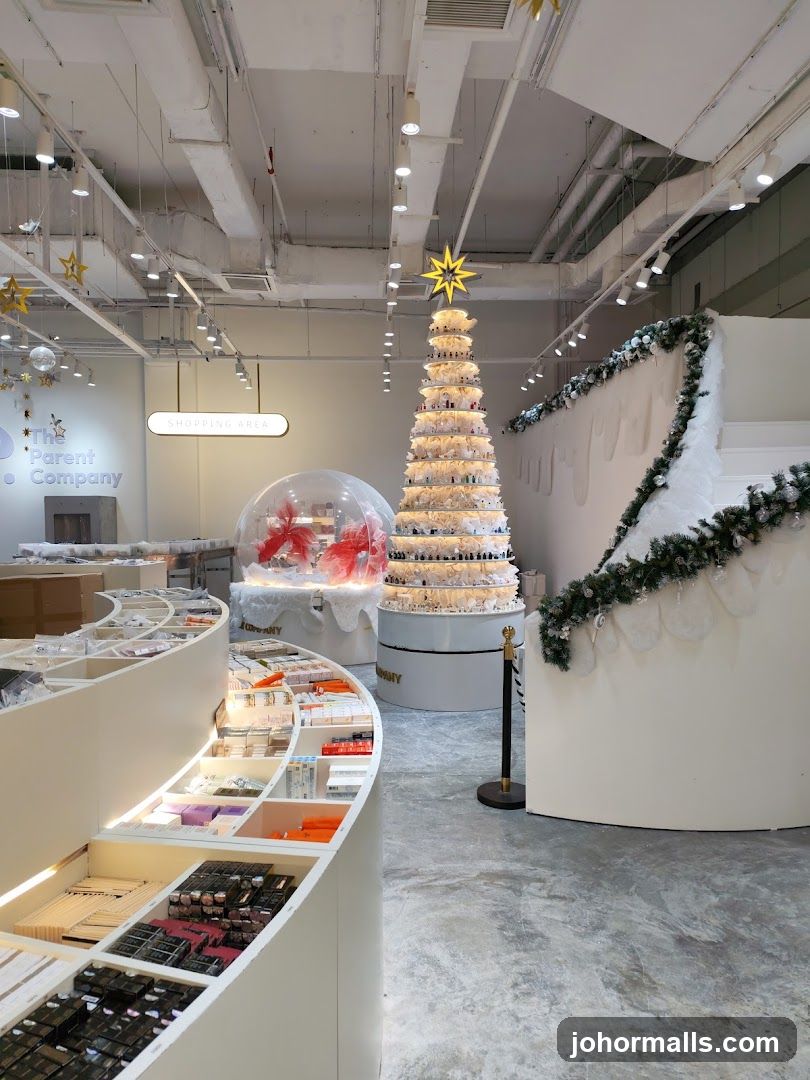 Christmas Display in a Store