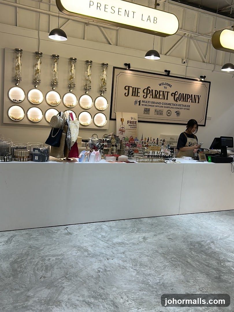 Cosmetics Store Counter