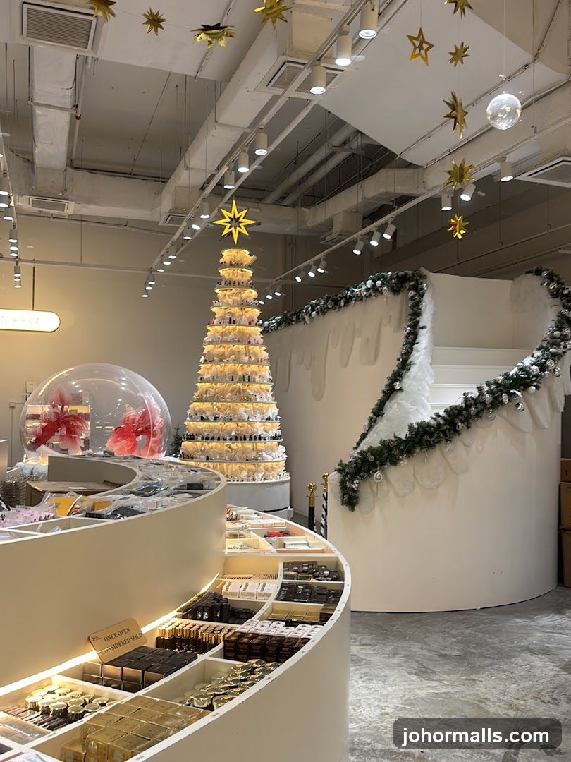 Christmas Display in a Store
